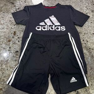 Adidas shorts set